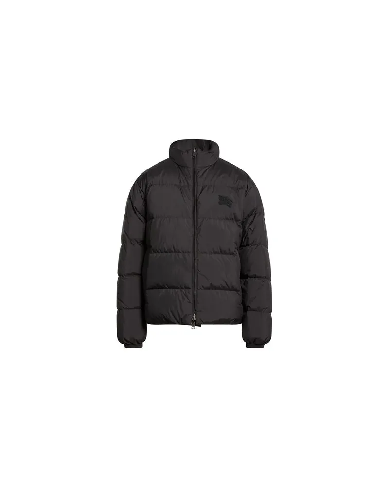 Burberry JACKEN & MÄNTEL - Pufferjacken & Daunenjackenauf YOOX.COM Schwarz