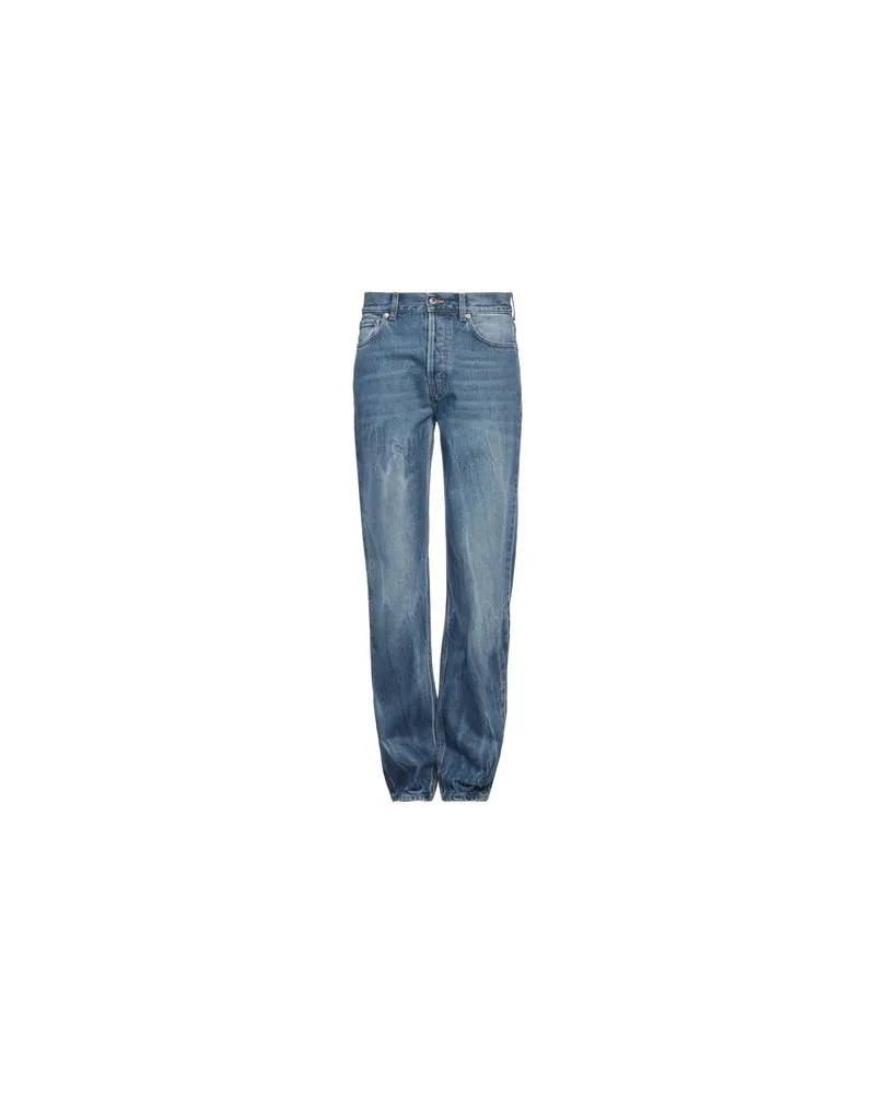 Séfr HOSEN & RÖCKE - Jeanshosenauf YOOX.COM Blau