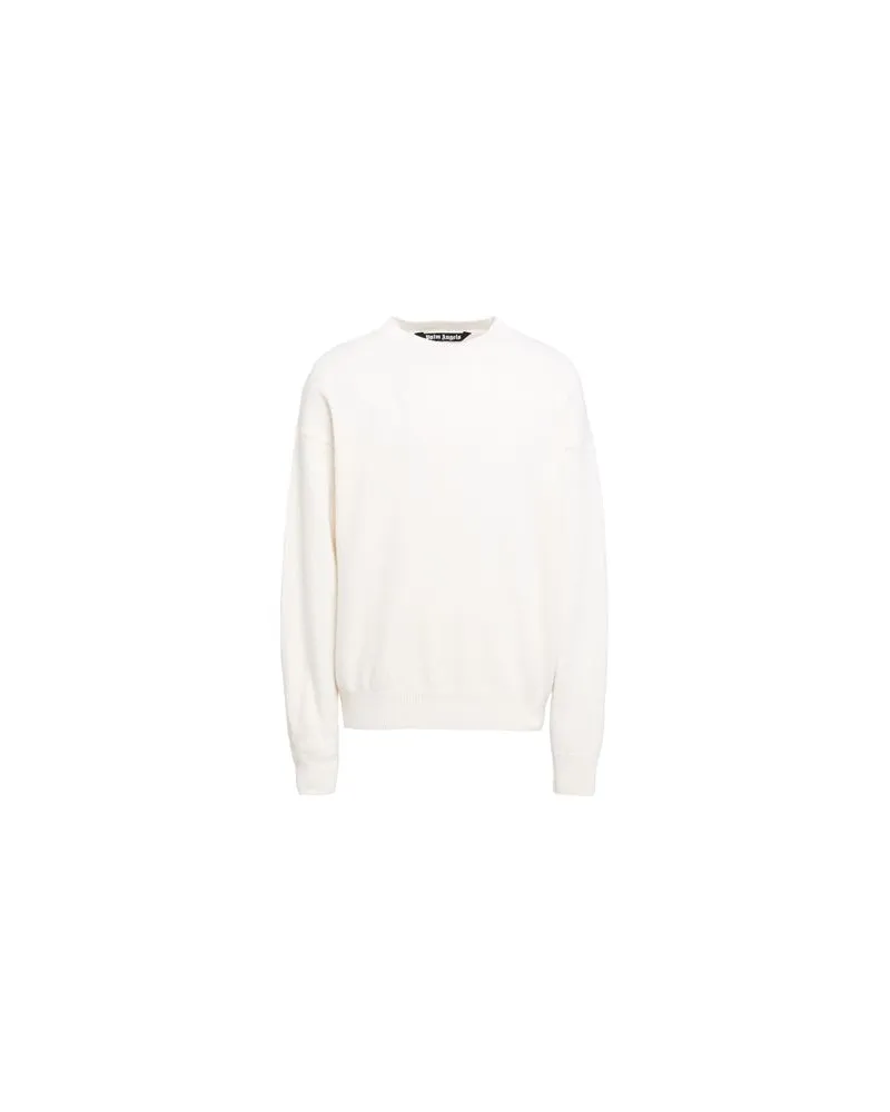 Palm Angels STRICKWAREN - Pulloverauf YOOX.COM Elfenbein