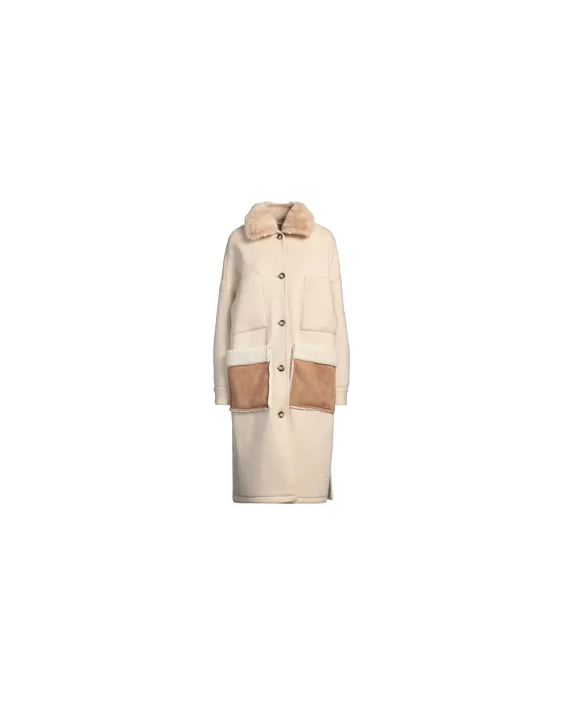 AVA ADORE JACKEN & MÄNTEL - Mäntelauf YOOX.COM Elfenbein