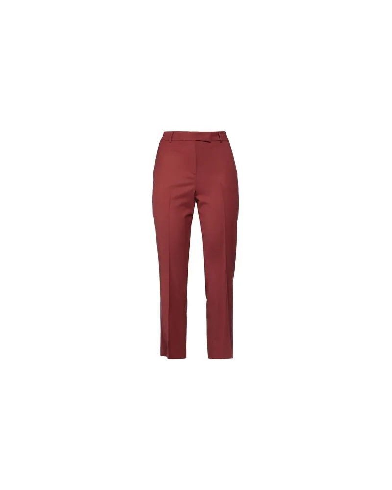 QL2 QUELLEDUE HOSEN & RÖCKE - Hosenauf YOOX.COM Ziegelrot