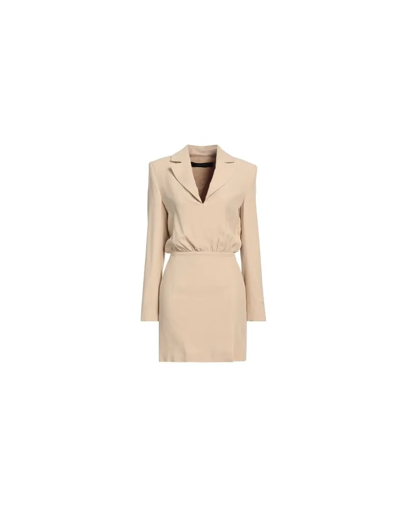Federica Tosi KLEIDER - Mini-Kleiderauf YOOX.COM Sand