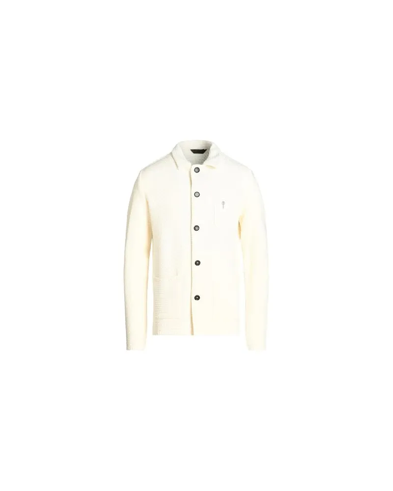 PAOLONI STRICKWAREN - Strickjackenauf YOOX.COM Elfenbein