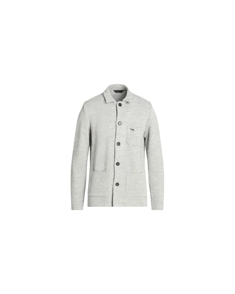 PAOLONI STRICKWAREN - Strickjackenauf YOOX.COM Grau