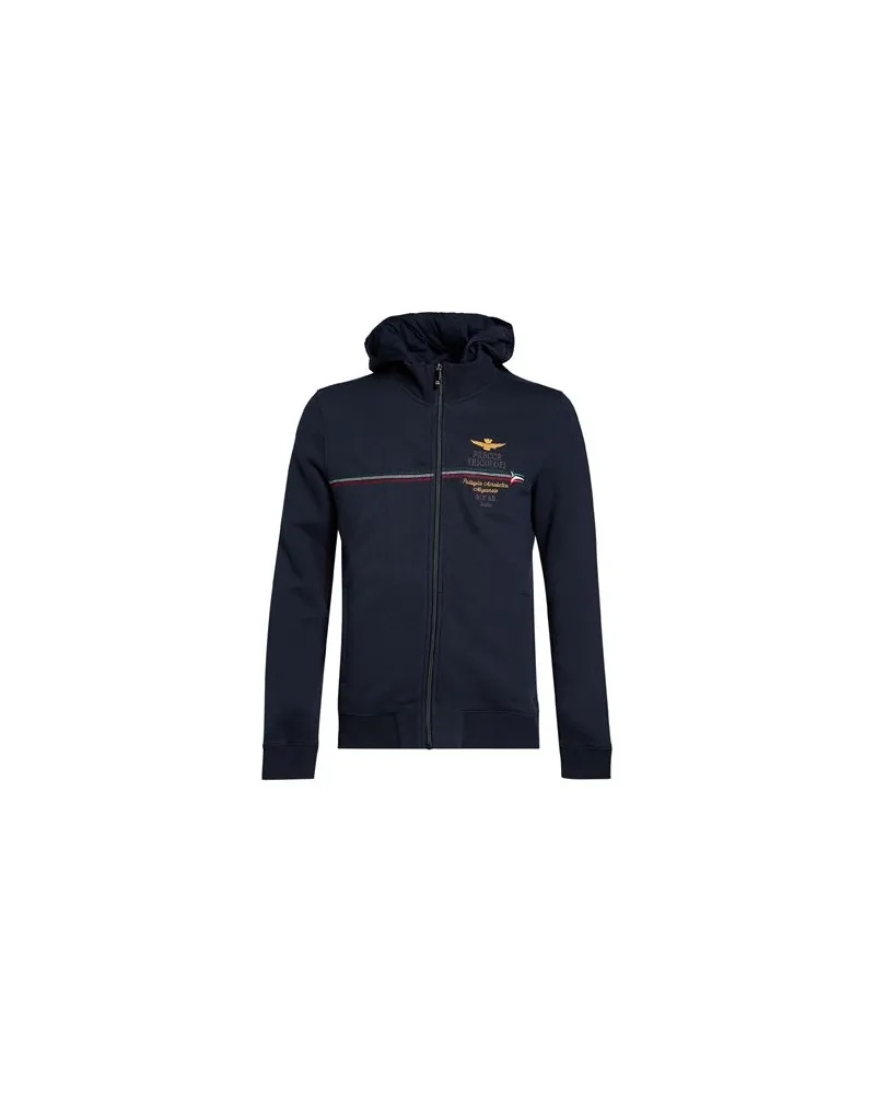 Aeronautica Militare FRECCE TRICOLORI - TOPS - Sweatshirtsauf YOOX.COM Nachtblau