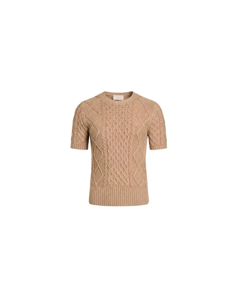 Kaos STRICKWAREN - Pulloverauf YOOX.COM Kamel