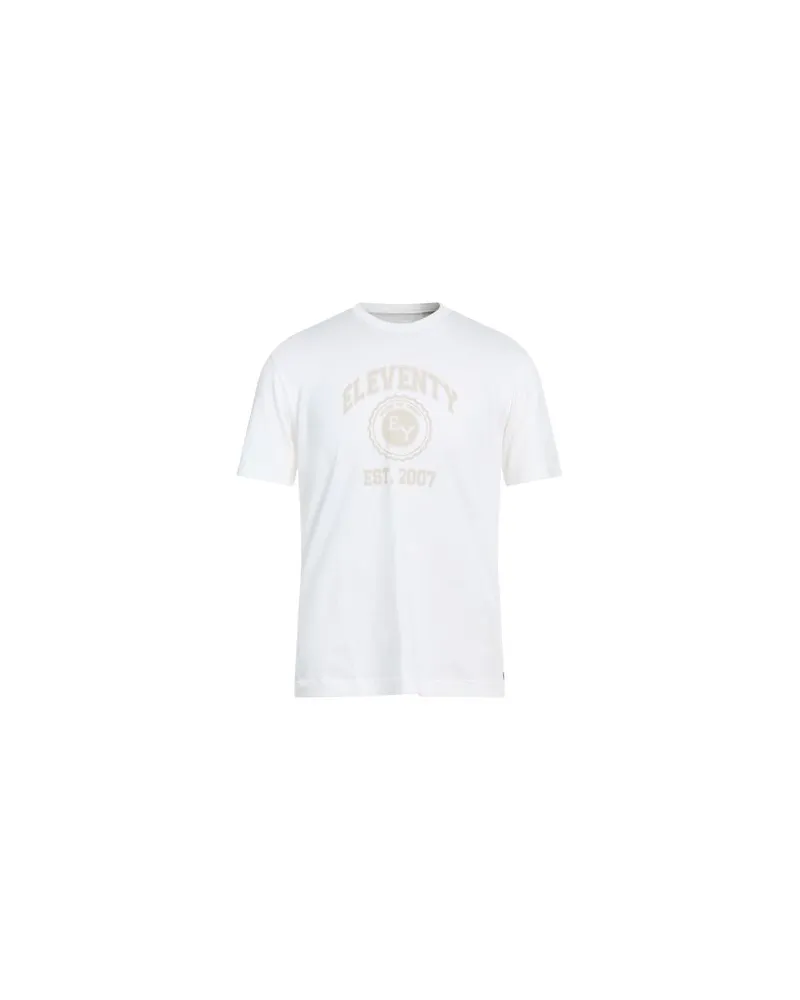 Eleventy PLATINUM - TOPS - T-shirtsauf YOOX.COM Weiß