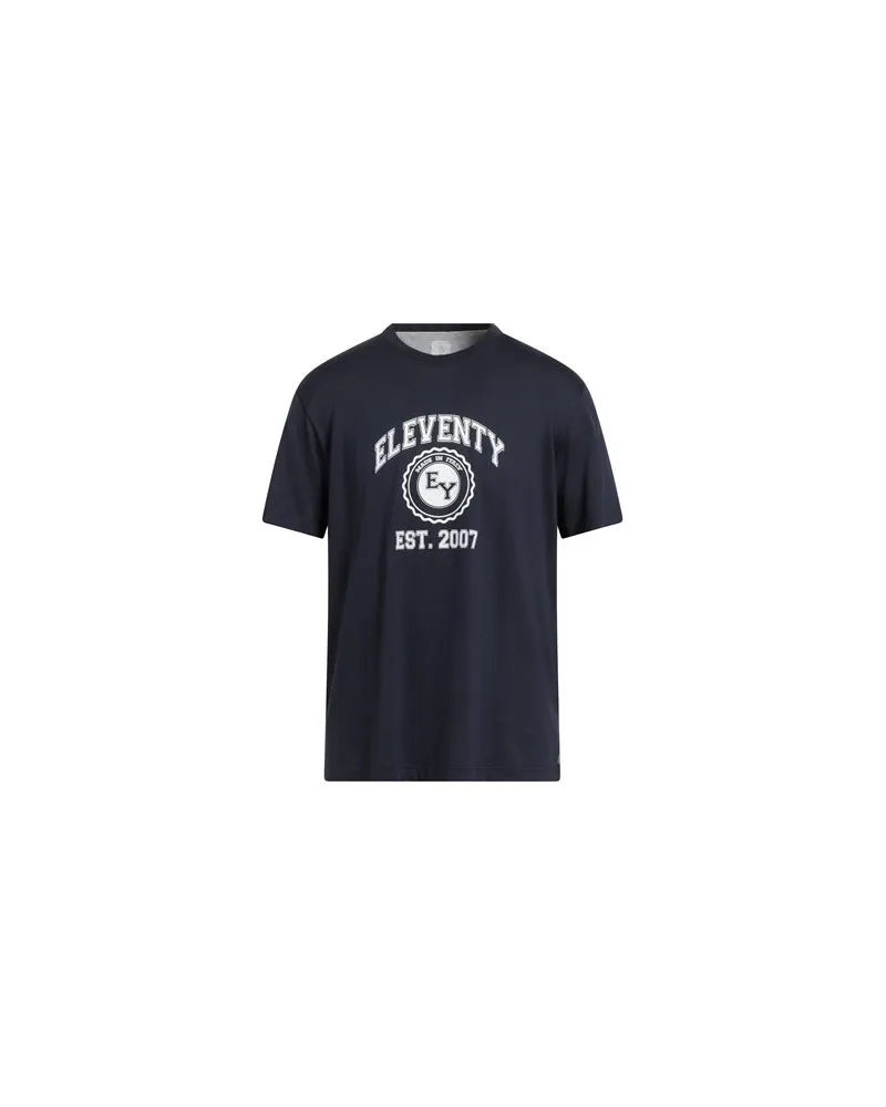 Eleventy PLATINUM - TOPS - T-shirtsauf YOOX.COM Marineblau