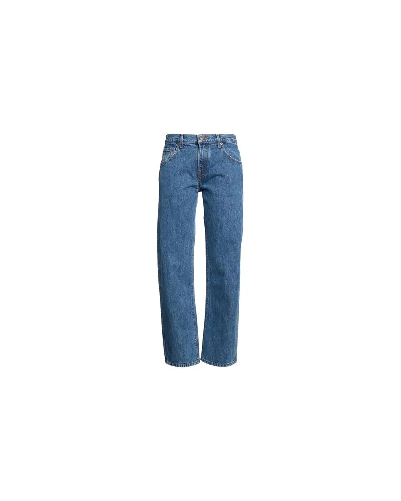 KHAITE HOSEN & RÖCKE - Jeanshosenauf YOOX.COM Blau