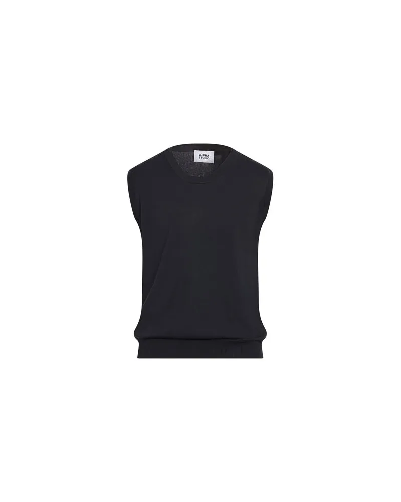 Alpha Studio STRICKWAREN - Pulloverauf YOOX.COM Nachtblau