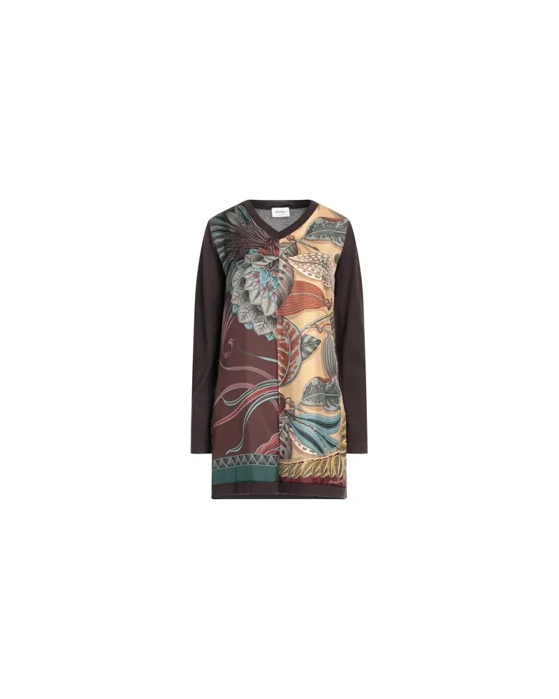 Ferragamo STRICKWAREN - Pulloverauf YOOX.COM Pflaume