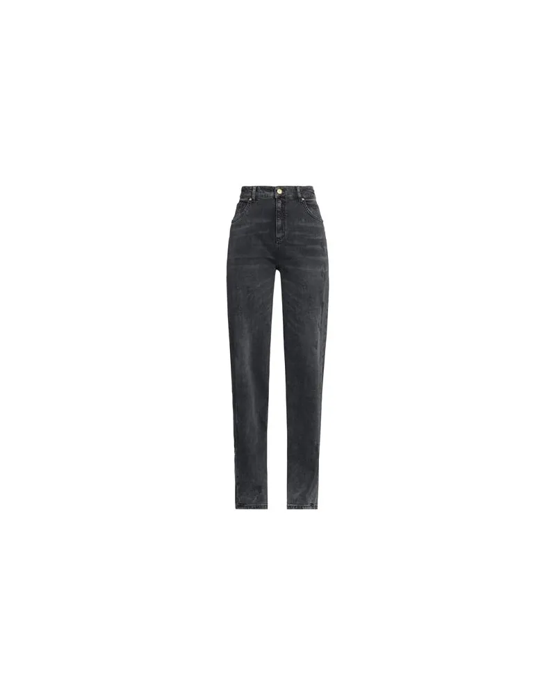 Blumarine HOSEN & RÖCKE - Jeanshosenauf YOOX.COM Schwarz
