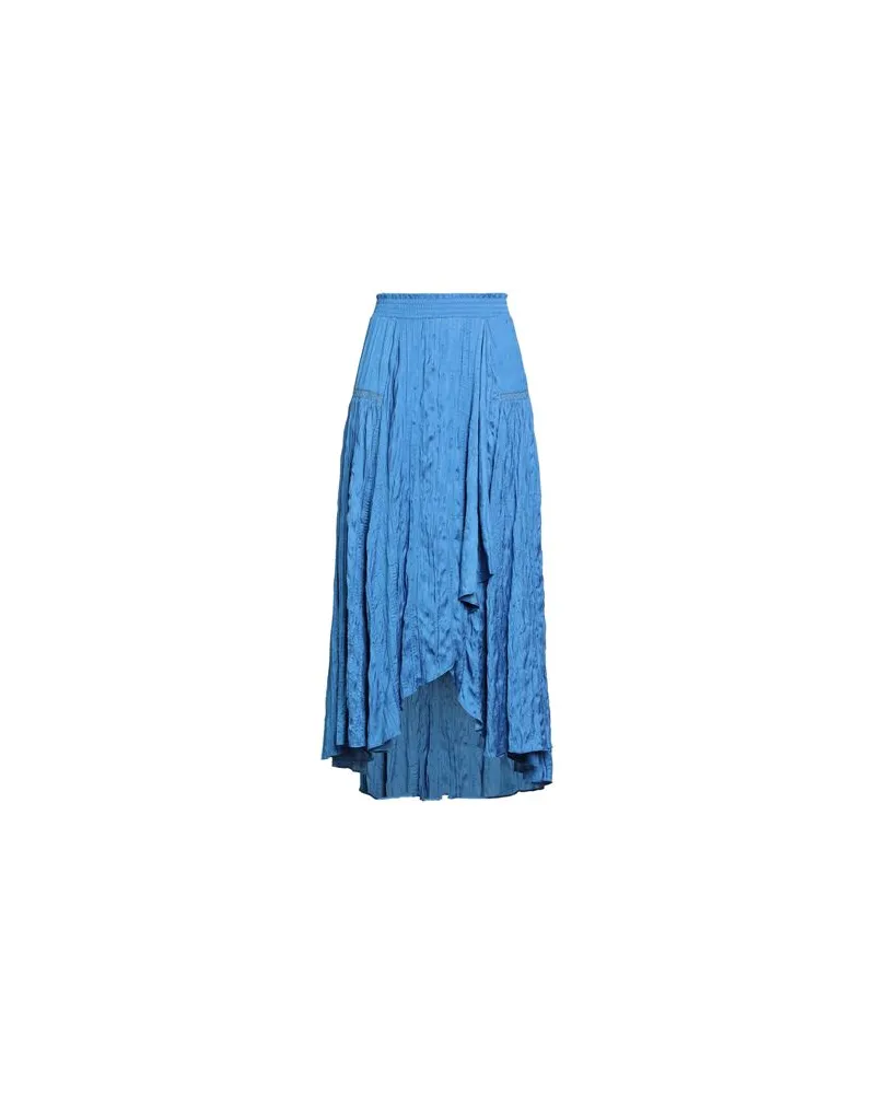 Maje HOSEN & RÖCKE - Midi-Röckeauf YOOX.COM Azurblau