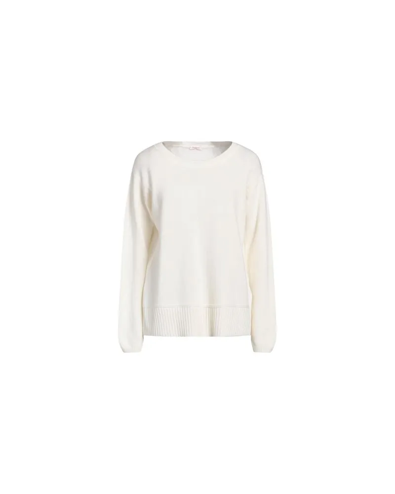 ROSSOPURO STRICKWAREN - Pulloverauf YOOX.COM Cremeweiß