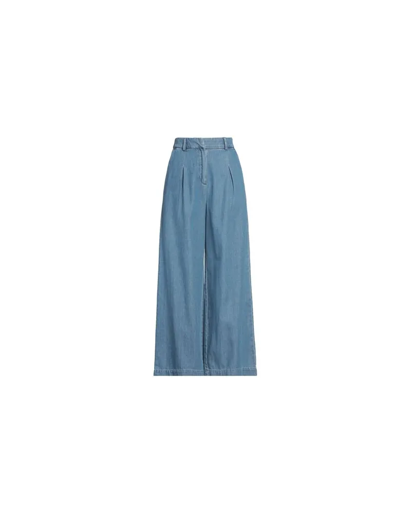 Roy Roger's HOSEN & RÖCKE - Jeanshosenauf YOOX.COM Blau