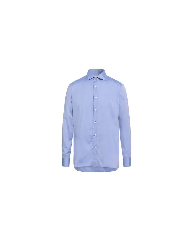 Luigi Borrelli TOPS - Hemdenauf YOOX.COM Blau