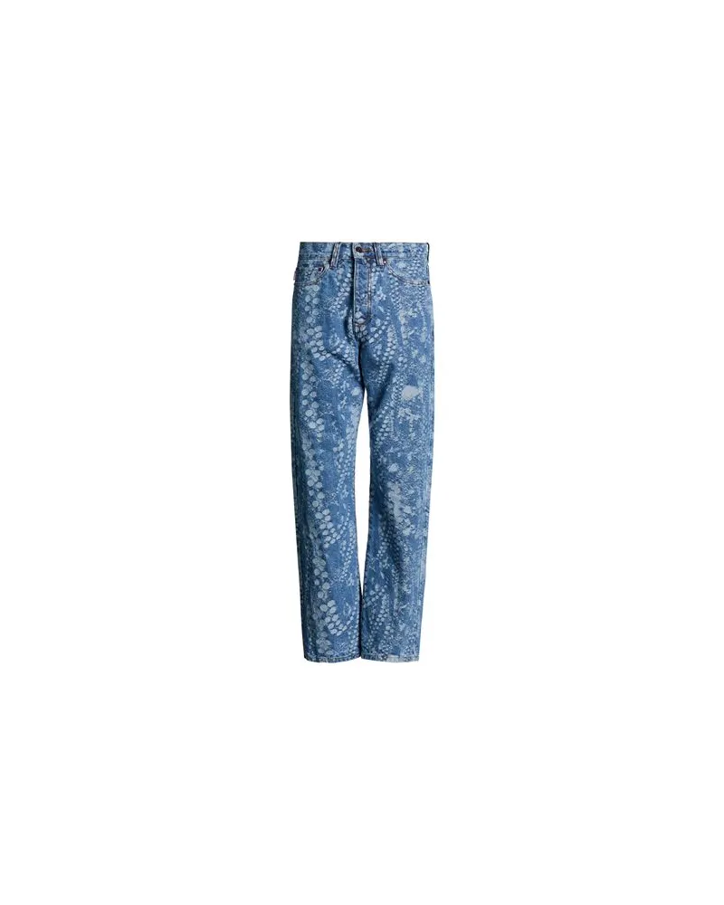 Octopus HOSEN & RÖCKE - Jeanshosenauf YOOX.COM Blau