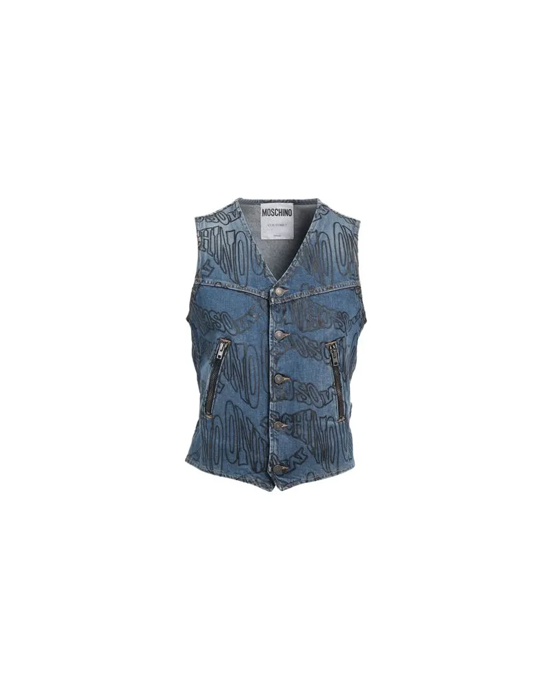 Moschino ANZÜGE und CO-ORDS - Couture-Westenauf YOOX.COM Blau