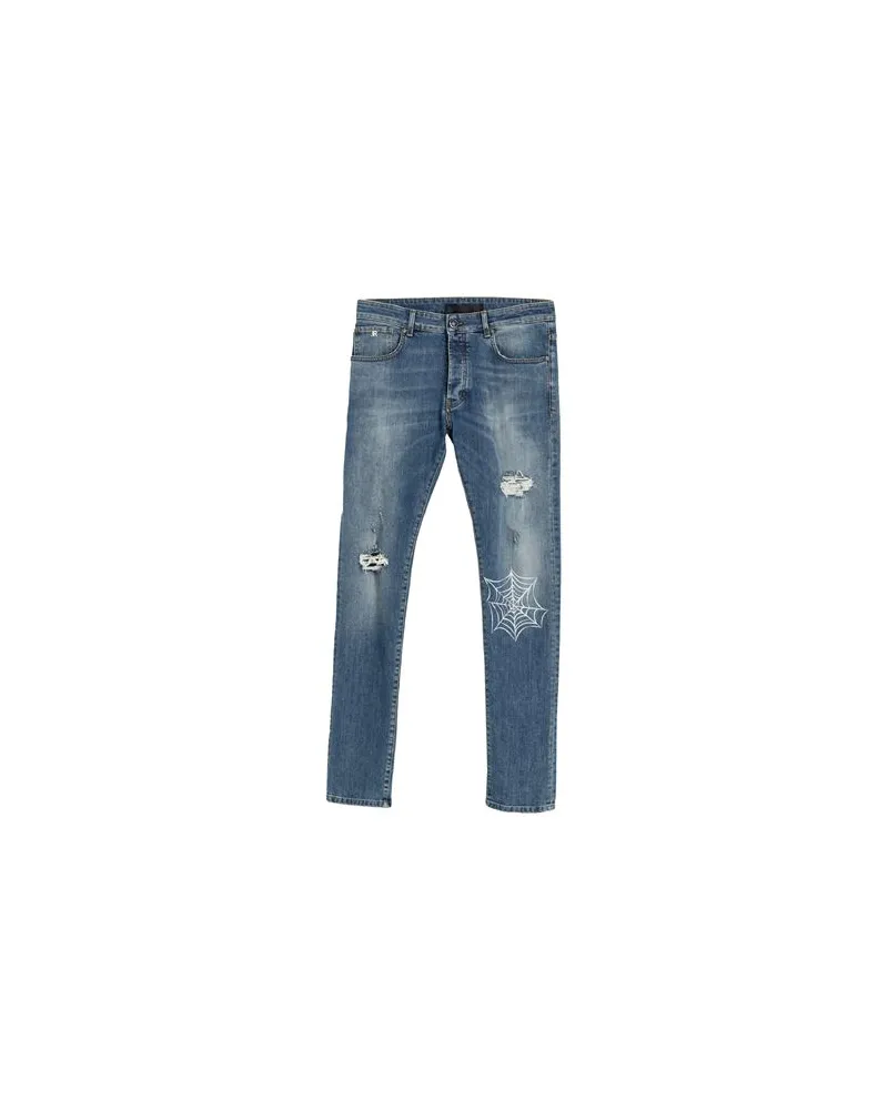 John Richmond HOSEN & RÖCKE - Jeanshosenauf YOOX.COM Blau