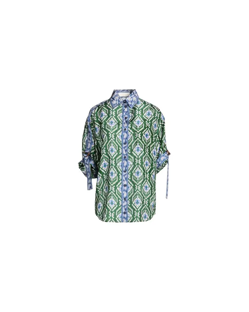 Zimmermann TOPS - Hemdenauf YOOX.COM Grün