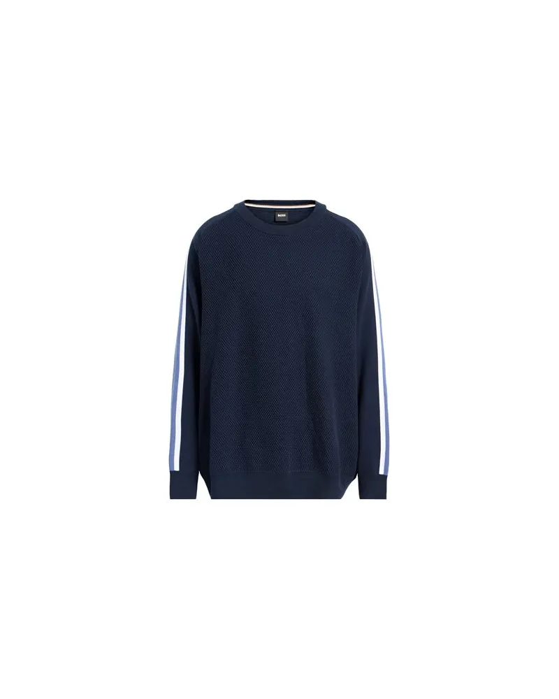 HUGO BOSS STRICKWAREN - Pulloverauf YOOX.COM Nachtblau