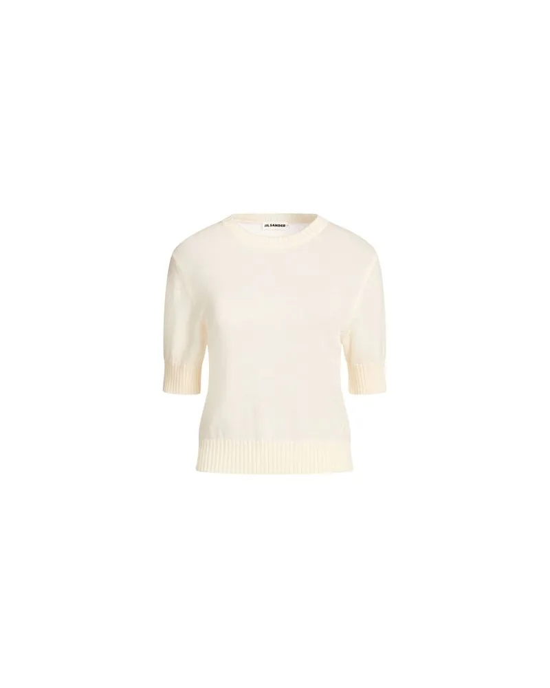 Jil Sander STRICKWAREN - Pulloverauf YOOX.COM Cremeweiß