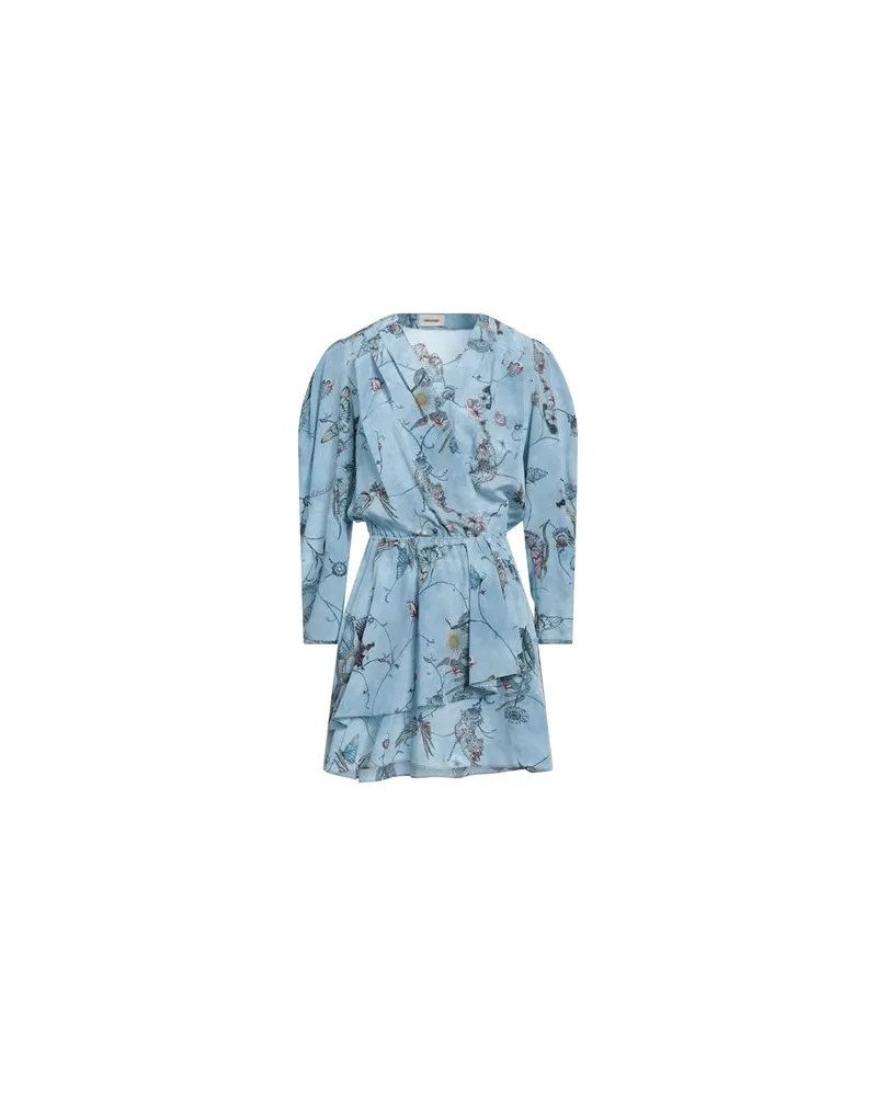 Zadig & Voltaire KLEIDER - Mini-Kleiderauf YOOX.COM Hellblau