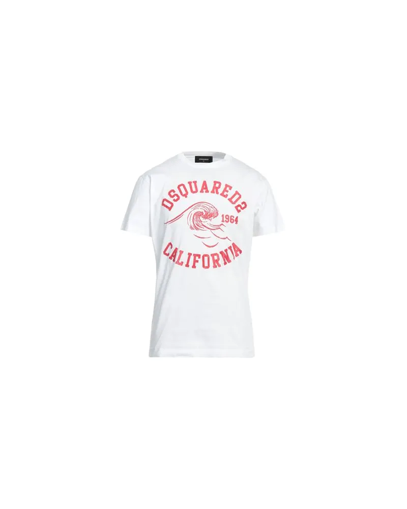 Dsquared2 TOPS - T-shirtsauf YOOX.COM Weiß