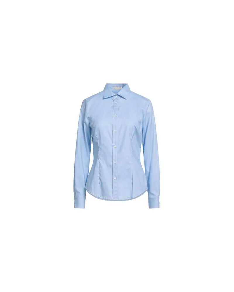 Camicettasnob TOPS - Hemdenauf YOOX.COM Himmelblau