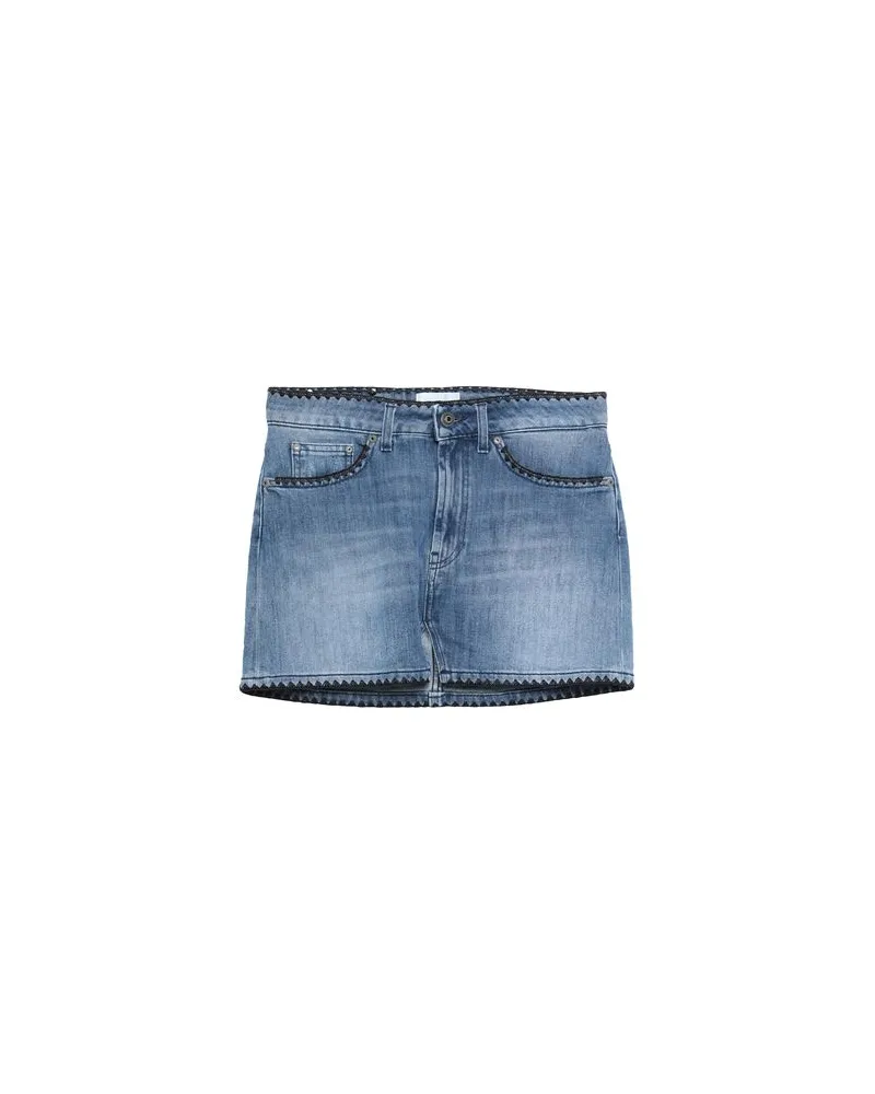 Dondup HOSEN & RÖCKE - Miniröckeauf YOOX.COM Blau