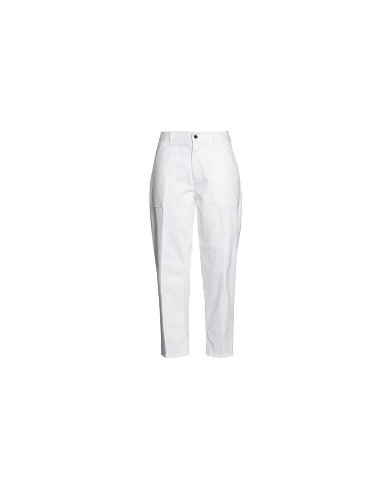 Seventy HOSEN & RÖCKE - Jeanshosenauf YOOX.COM Weiß