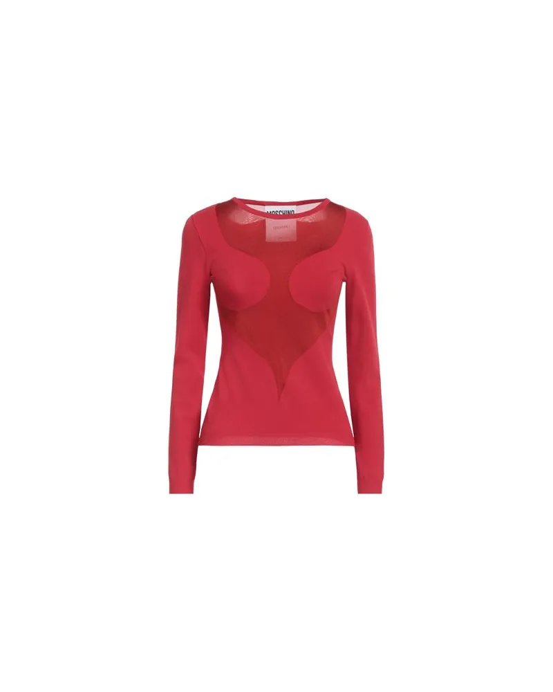 Moschino STRICKWAREN - Pulloverauf YOOX.COM Rot