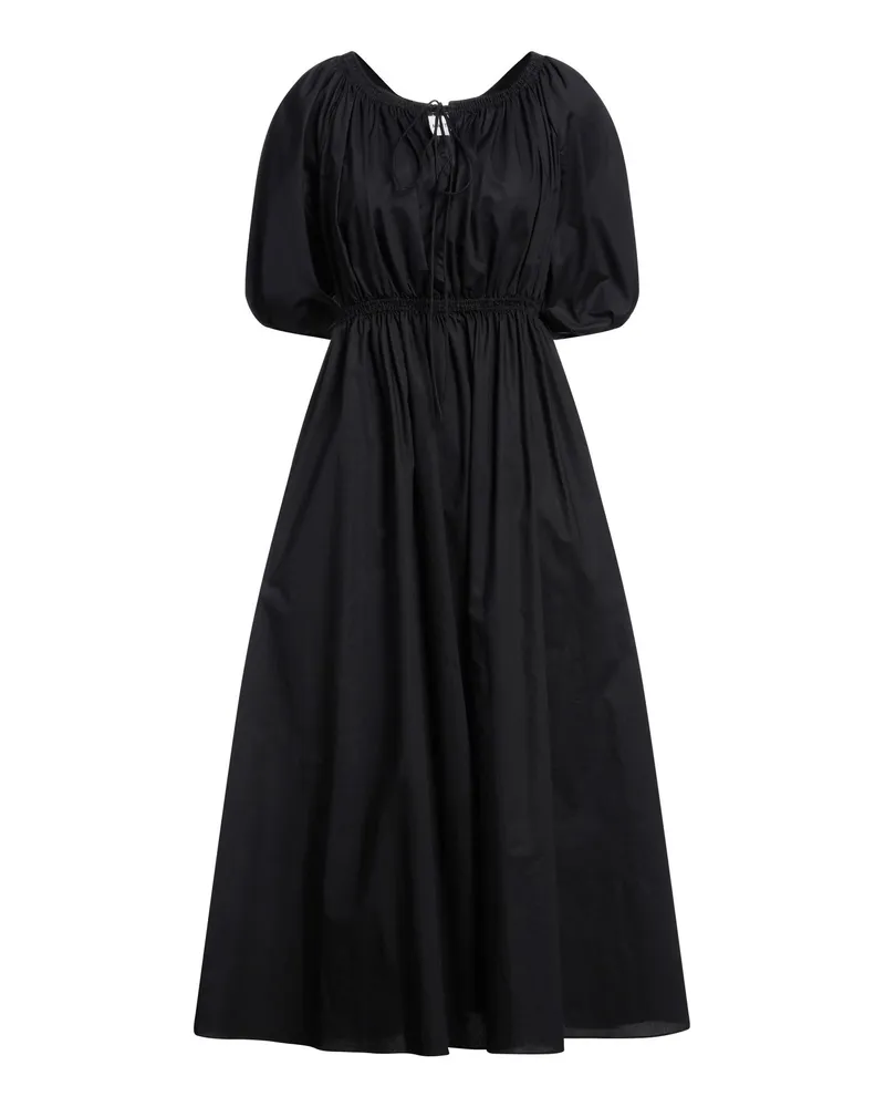 Matteau Midi-Kleid Schwarz