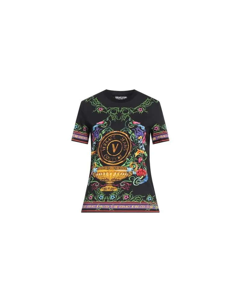 Versace Jeans TOPS - T-shirtsauf YOOX.COM Schwarz