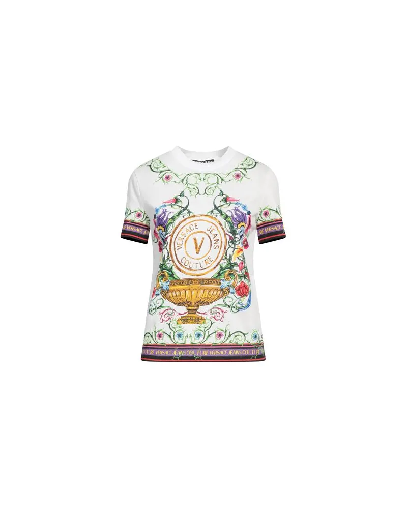 Versace Jeans TOPS - T-shirtsauf YOOX.COM Weiß
