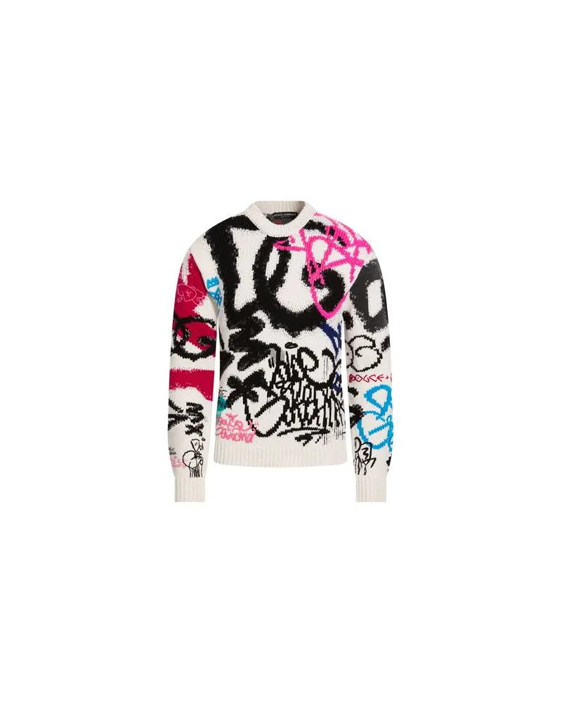 Dolce & Gabbana STRICKWAREN - Pulloverauf YOOX.COM Cremeweiß