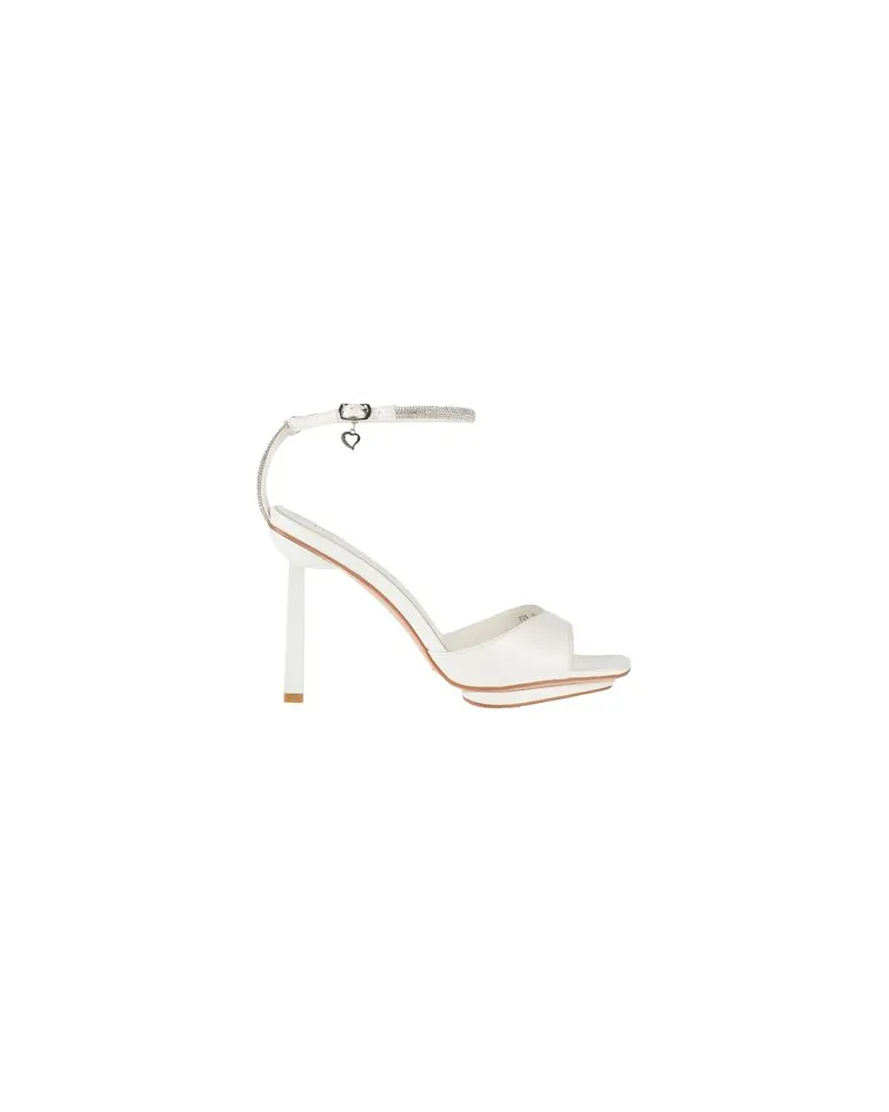 Braccialini SCHUHE - Sandalenauf YOOX.COM Weiß