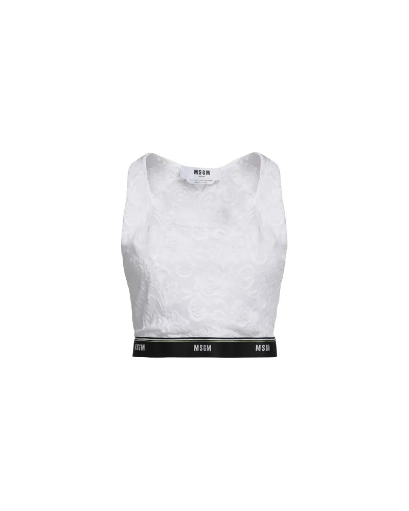 MSGM TOPS - Topsauf YOOX.COM Weiß