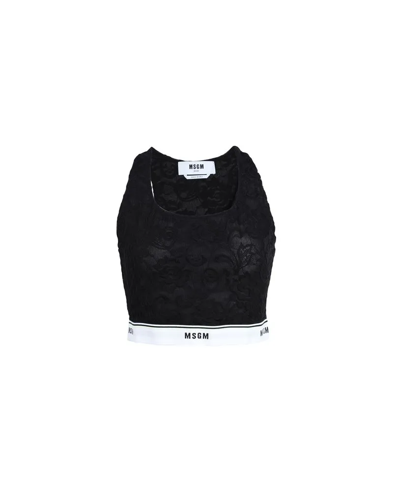 MSGM TOPS - Topsauf YOOX.COM Schwarz