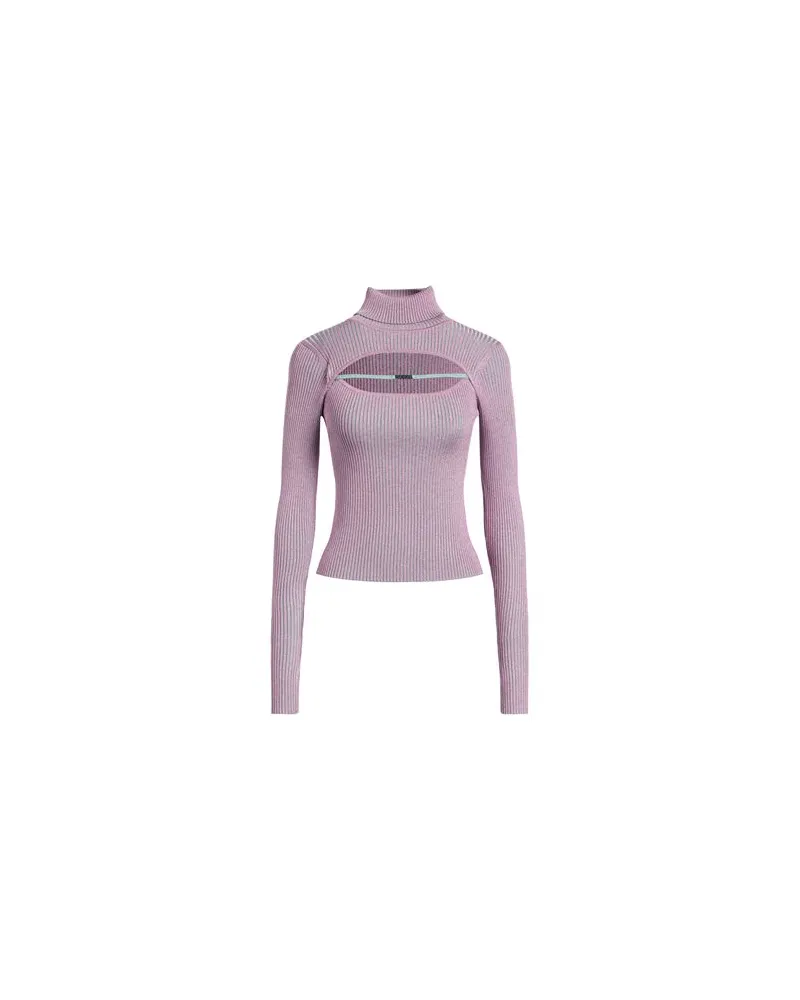 Versace Jeans STRICKWAREN - Rollkragenpulloverauf YOOX.COM Lila