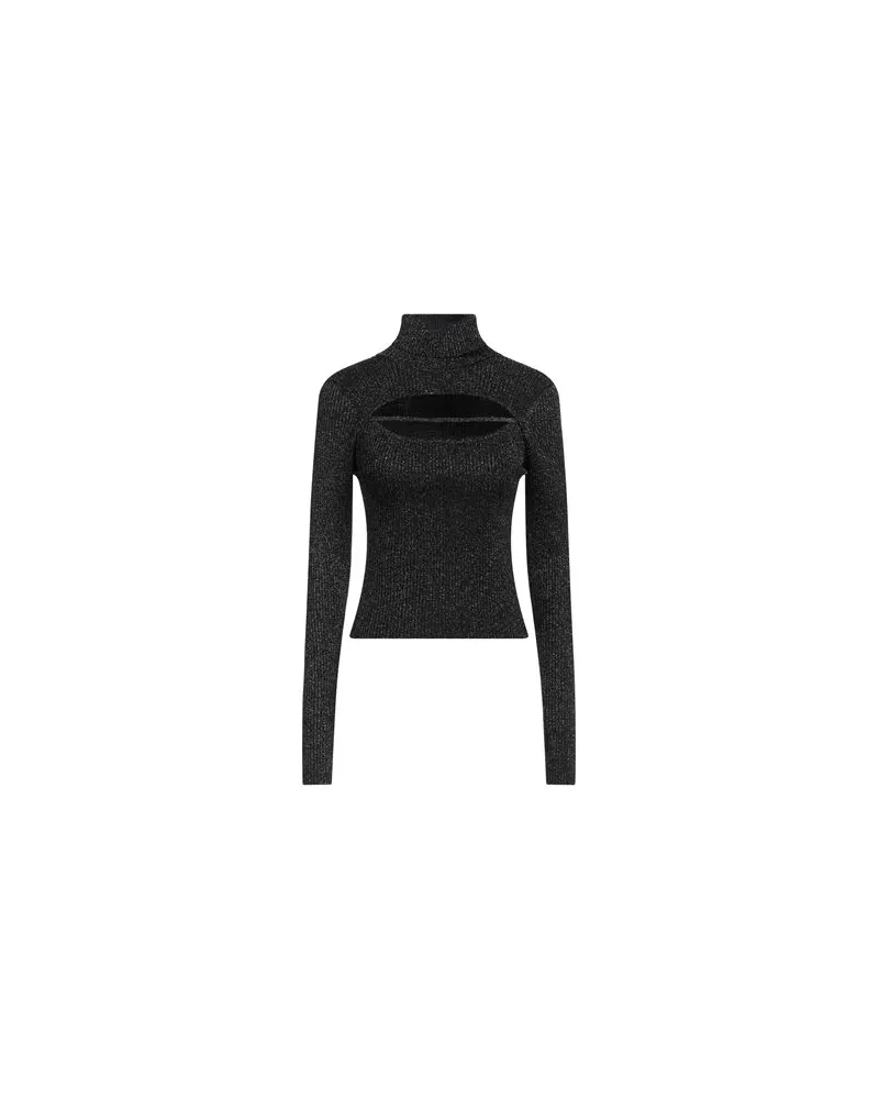 Versace Jeans STRICKWAREN - Rollkragenpulloverauf YOOX.COM Schwarz