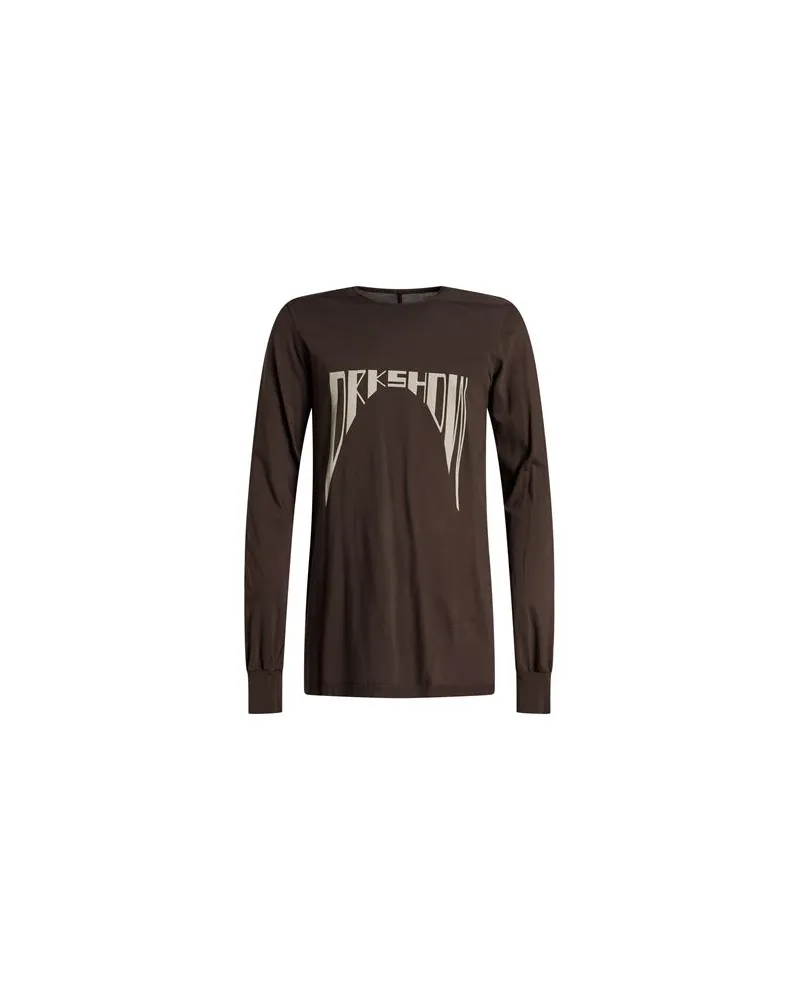 DRKSHDW by Rick Owens TOPS - T-shirtsauf YOOX.COM Dunkelbraun