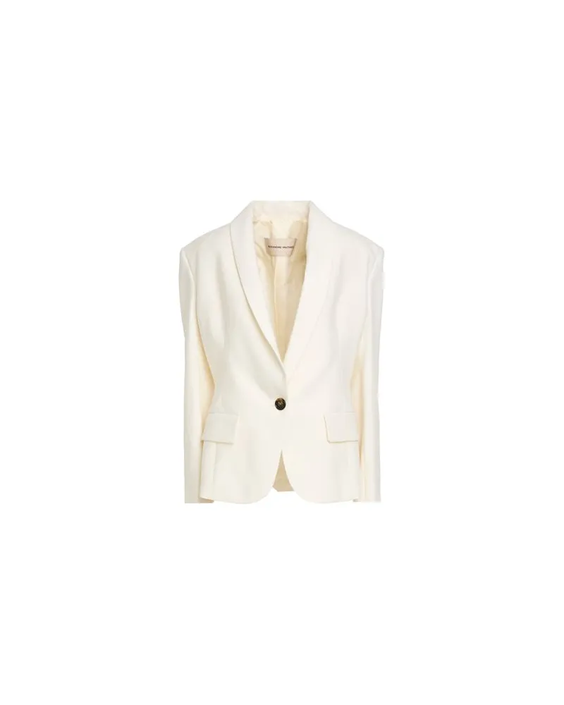 Alexandre Vauthier ANZÜGE und CO-ORDS - Blazersauf YOOX.COM Elfenbein