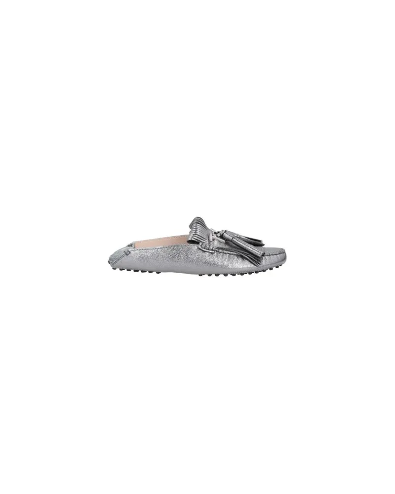 TOD'S SCHUHE - Mokassinsauf YOOX.COM Silber