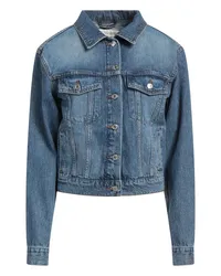 Trussardi Jeansjacke/-mantel Blau