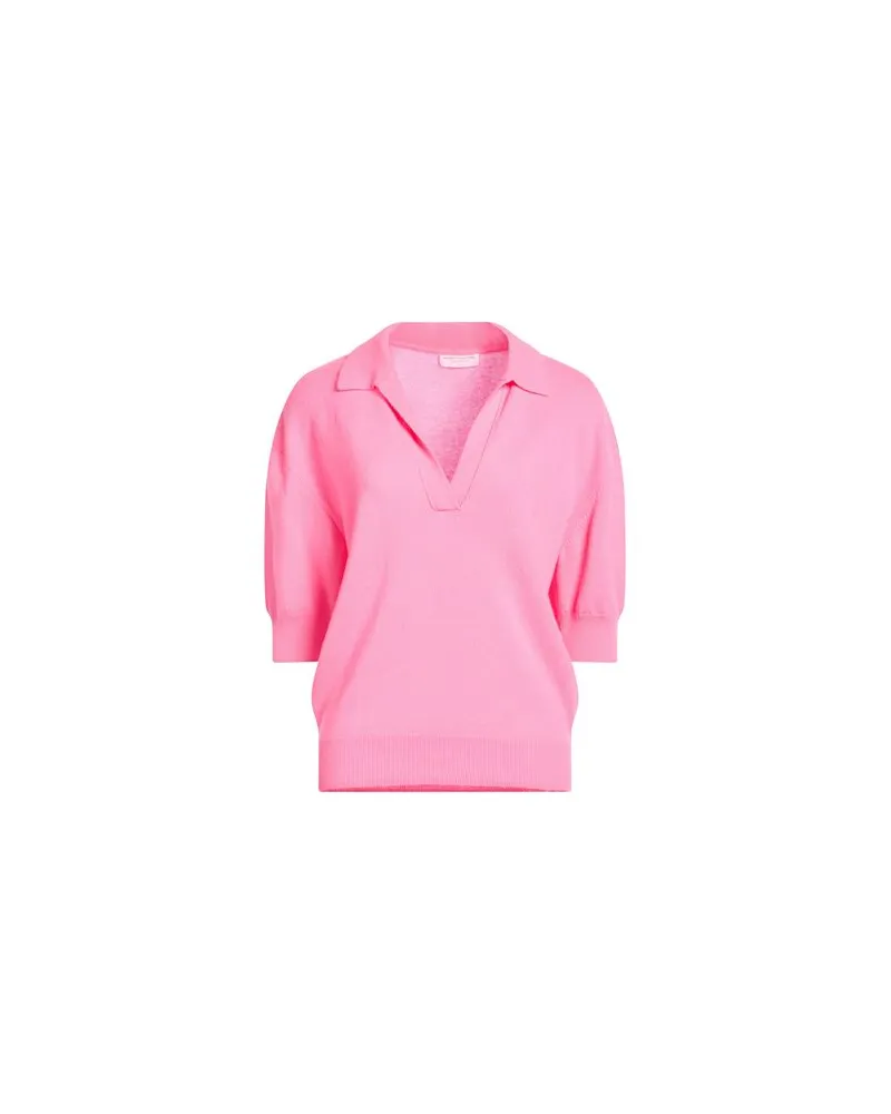 Majestic STRICKWAREN - Pulloverauf YOOX.COM Fuchsia