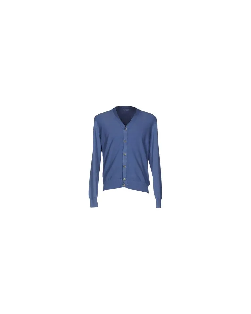 Hackett STRICKWAREN - Strickjackenauf YOOX.COM Blaugrau