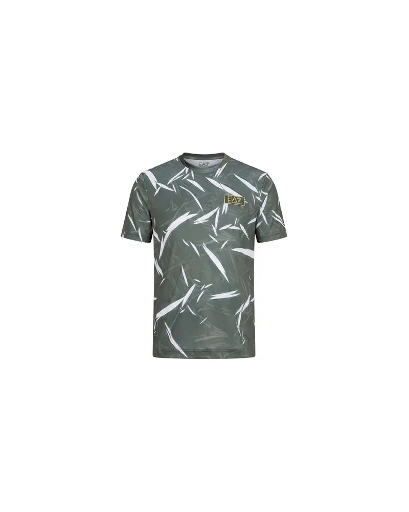 EA7 TOPS - T-shirtsauf YOOX.COM Militärgrün