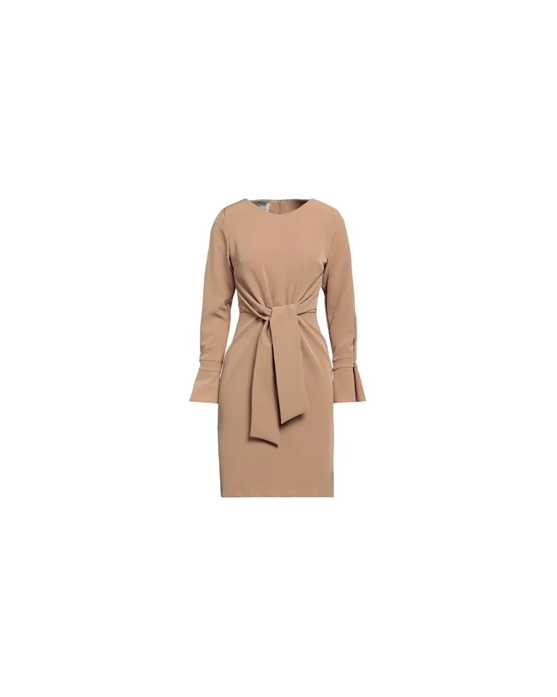 Camicettasnob KLEIDER - Mini-Kleiderauf YOOX.COM Kamel