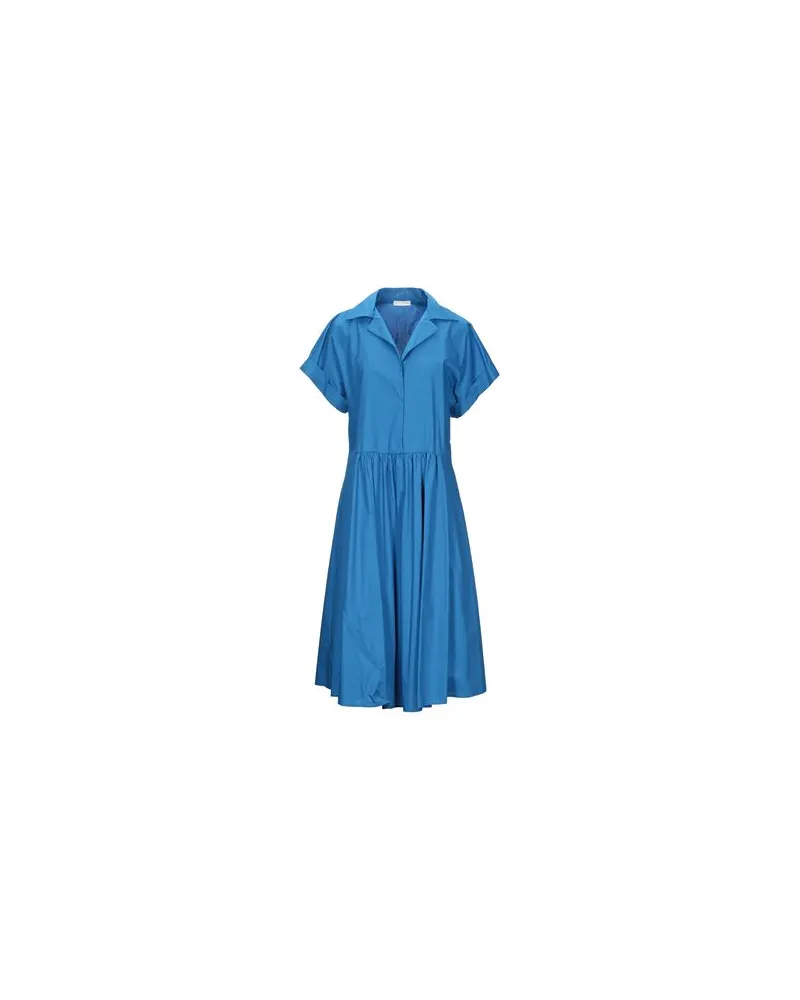 Ballantyne KLEIDER - Midi-Kleiderauf YOOX.COM Azurblau